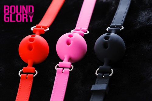 Silicone ball gag - gag, seller