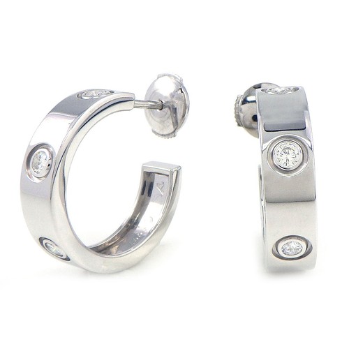 Cartier pierced earrings love - cartier,