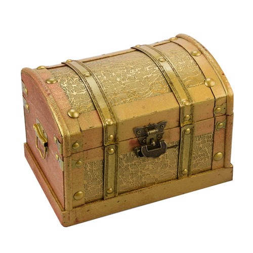 Vintage wooden pirate treasure - vintage,