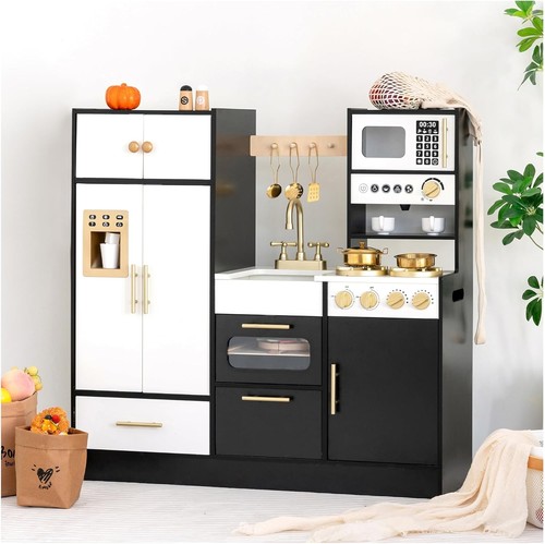 Wooden play kitchen - kitchen, for