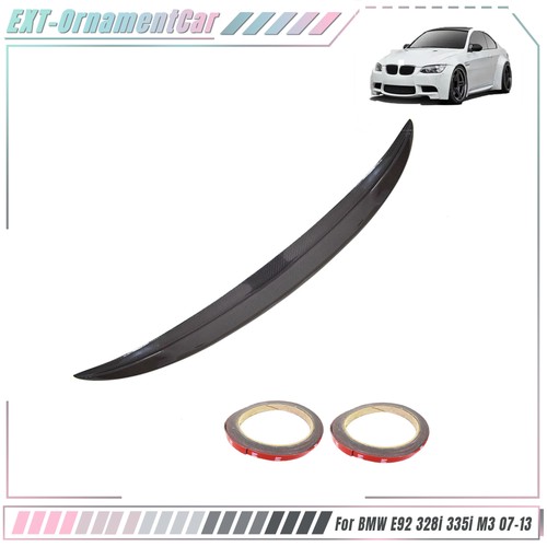 Black rear spoiler wing new - black,