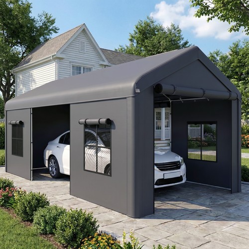 Heavy duty carport - 6,