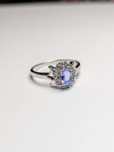 Vintage sterling silver blue - sterling,