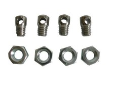 4x Bike Mudguard Eyelet Nuts &