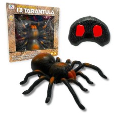 REMOTE CONTROL SPIDER TARANTULA INFRARED RC KIDS TOY LARGE 23CM CRAWLING NEW UK