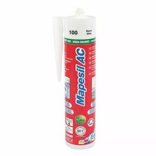 Mapei Mapesil Bathroom Coloured Silicone Sealant 310ml Cartridge/22 Colours