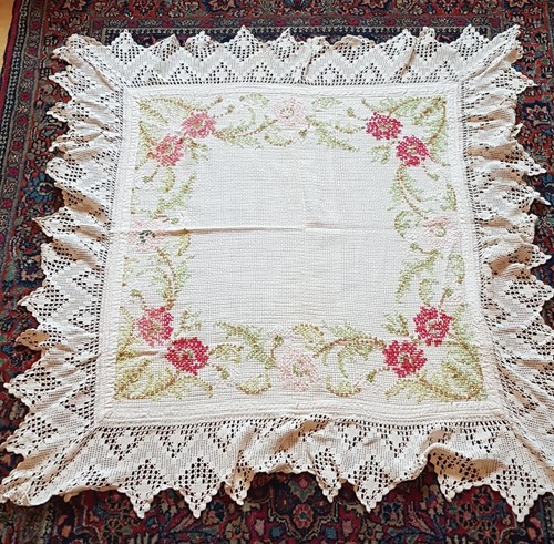 Vintage hand embroidered - vintage,