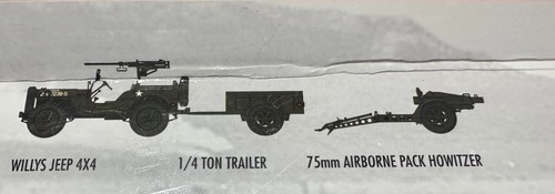 Airfix 76 willys jeep - airfix, 1:76
