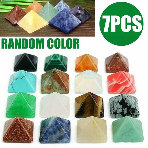 Set 7pcs chakra pyramid - set,