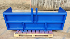 Tractor Transport Box With Door Load Farm Produce Carrier 3 Point Linkage 4 Ft.