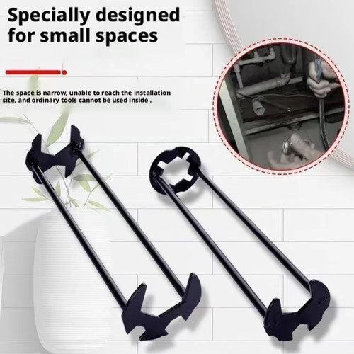 Sink basin wrench 2pcs - wrench,