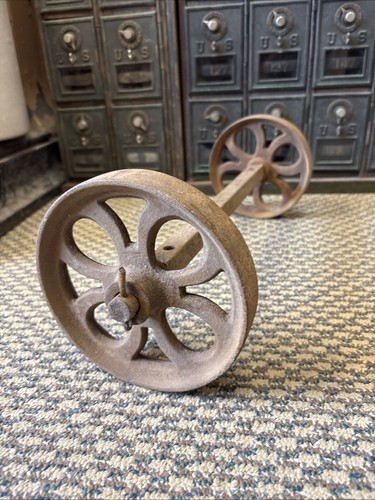 Set antique cast iron - -,