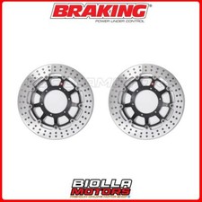 FRONT BRAKE DISC KIT BRAKING HONDA CB F HORNET 900 2005 - [FLOATING] 2xST