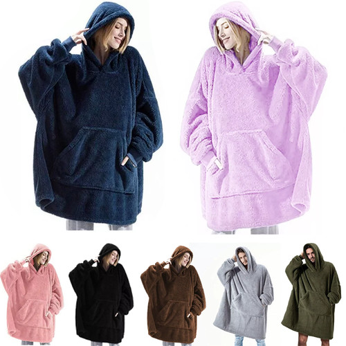 Hoodie blanket oversized ultra - oversized,