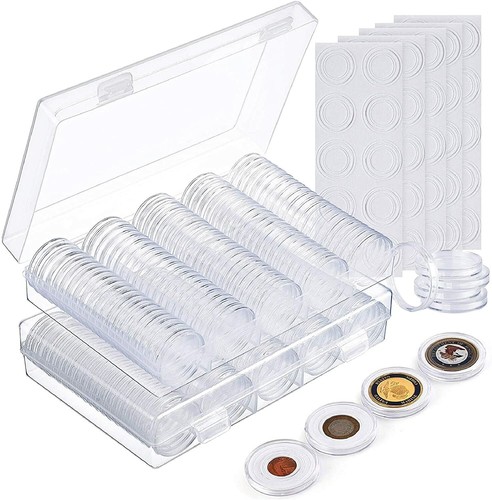 200 pack acrylic coin - pack, capsule