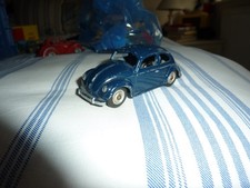 DINKY TOYS VW BEETLE WITH SPUN HUBS FOR RESTORATION...