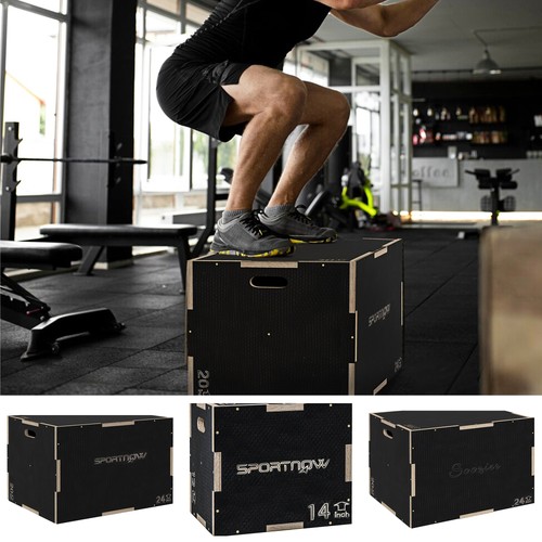 Pylometric jump box - box,, wooden