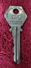 Vintage AA Telephone Box Key