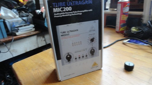 Behringer valve microphone - behringer,