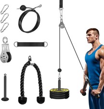 Cable Pulley System Home Gym