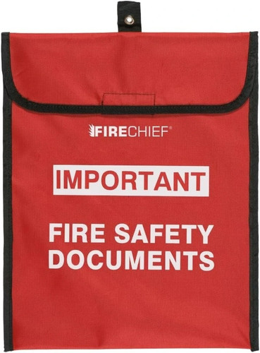 Fire safety document - holder, a4
