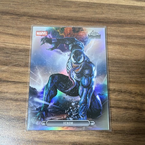 Topps chrome marvel - chrome, fanfare