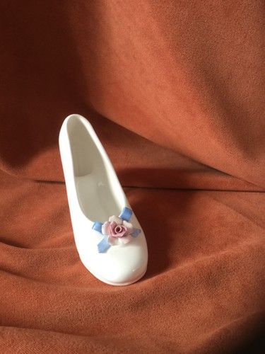 Denton miniature china shoe - china,