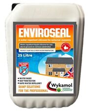 Water Repellent Masonry Stone Brick Wall Silicone Sealer Wykamol Enviroseal 25 L