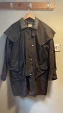 Driza Bone Oilskin Riding Coat Long Drover Jacket Size S Australia