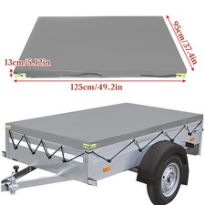 4x3 PVC Trailer Cover Grey