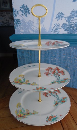 Art deco tier cake stand - 3,