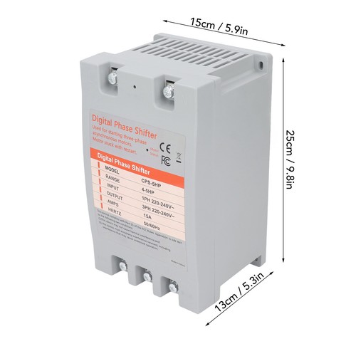 Fcc 5hp vfd single - ce, 3