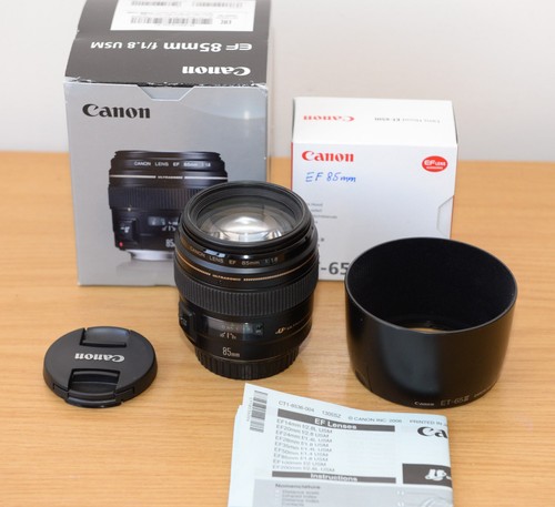 Canon 85mm usm - 85mm, f/1.8