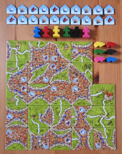 Carcassonne traders - carcassonne, &