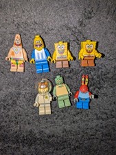 7x Spongebob Squarepants Lego