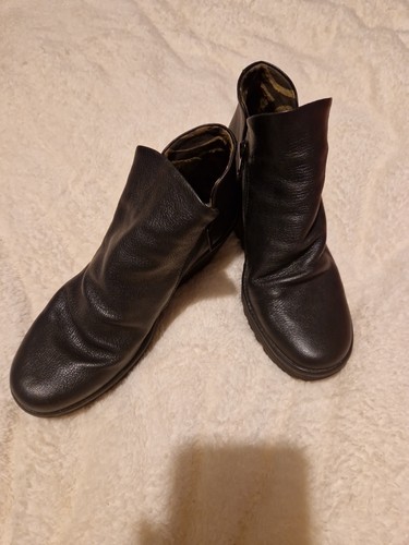 Fly london black leather - fly,