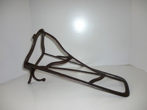 Antique iron saddle - iron, /