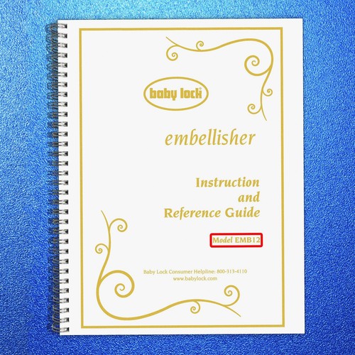 Baby lock embellisher emb12 - embellisher,