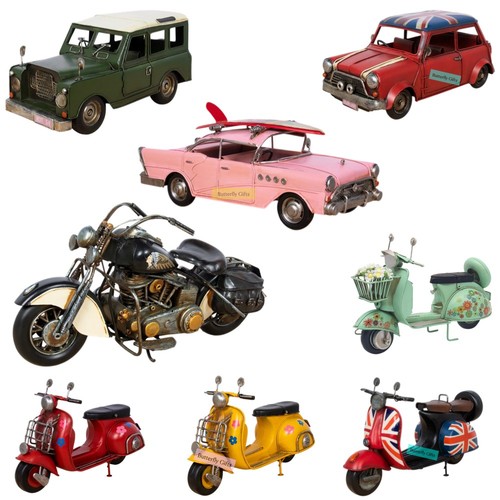 Vintage classic car model - classic, tin