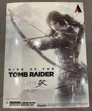 Square Enix Play Arts Kai Lara Croft Rise Of The Tomb Raider Figure New With Box