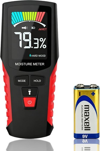 Pinless moisture meter damp - moisture, meter,