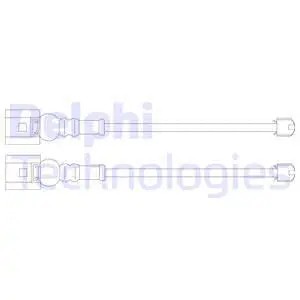 Front warning contact brake - front,