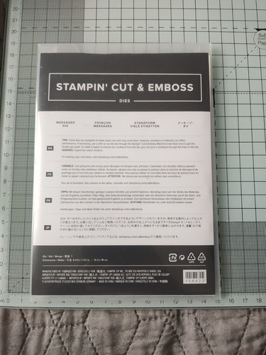 Stampin die set - stampin', up