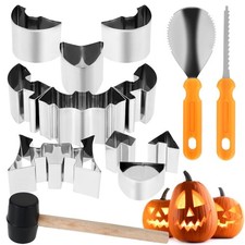 13Pcs Face Details Pumpkin