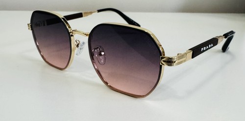 Prada sunglasses gold frame - prada,