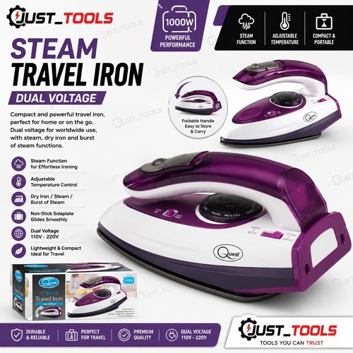 Mini travel steam iron - mini,
