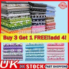 7x 100% COTTON FABRIC BUNDLES