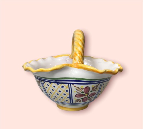 Hand painted spanish pottery - painted,