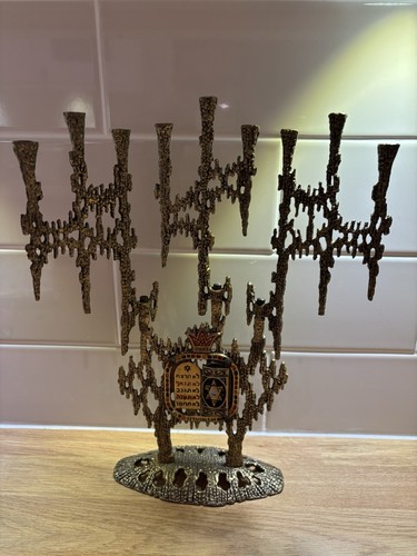 Vintage large menorah - vintage,