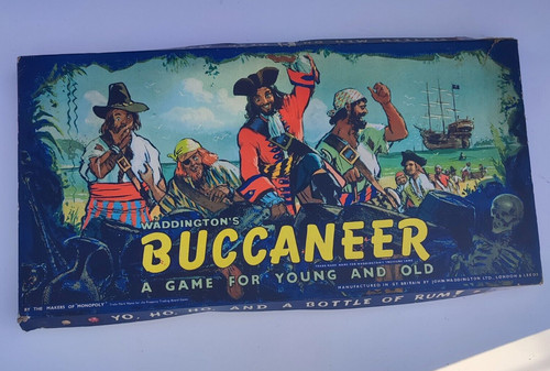 Waddingtons buccaneer board - buccaneer,